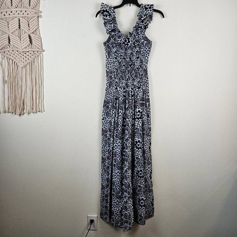 Vintage Kiyomi Hawaii for Liberty House Floral Maxi Dress 12